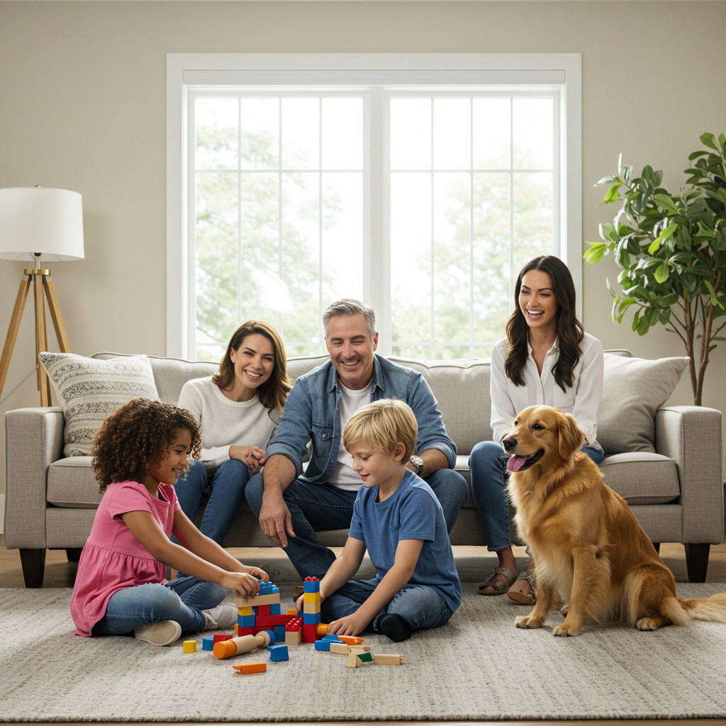 Happiness restored after mitigation service by Compassion